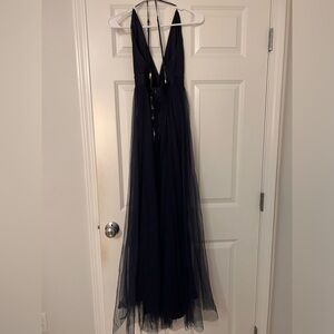 Windsor Dark Blue Prom Dress